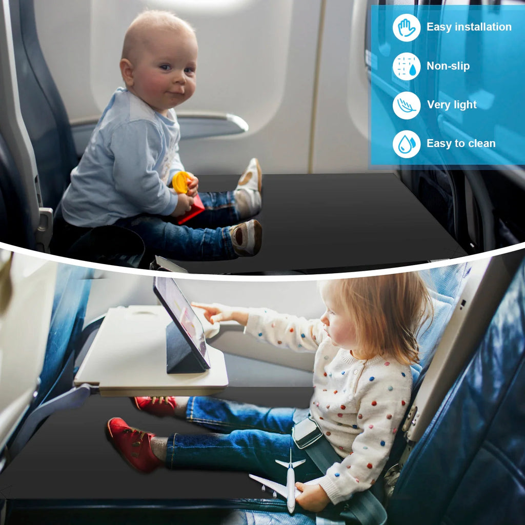 Toddler Airplane Seat Extender & Footrest Travel Bed