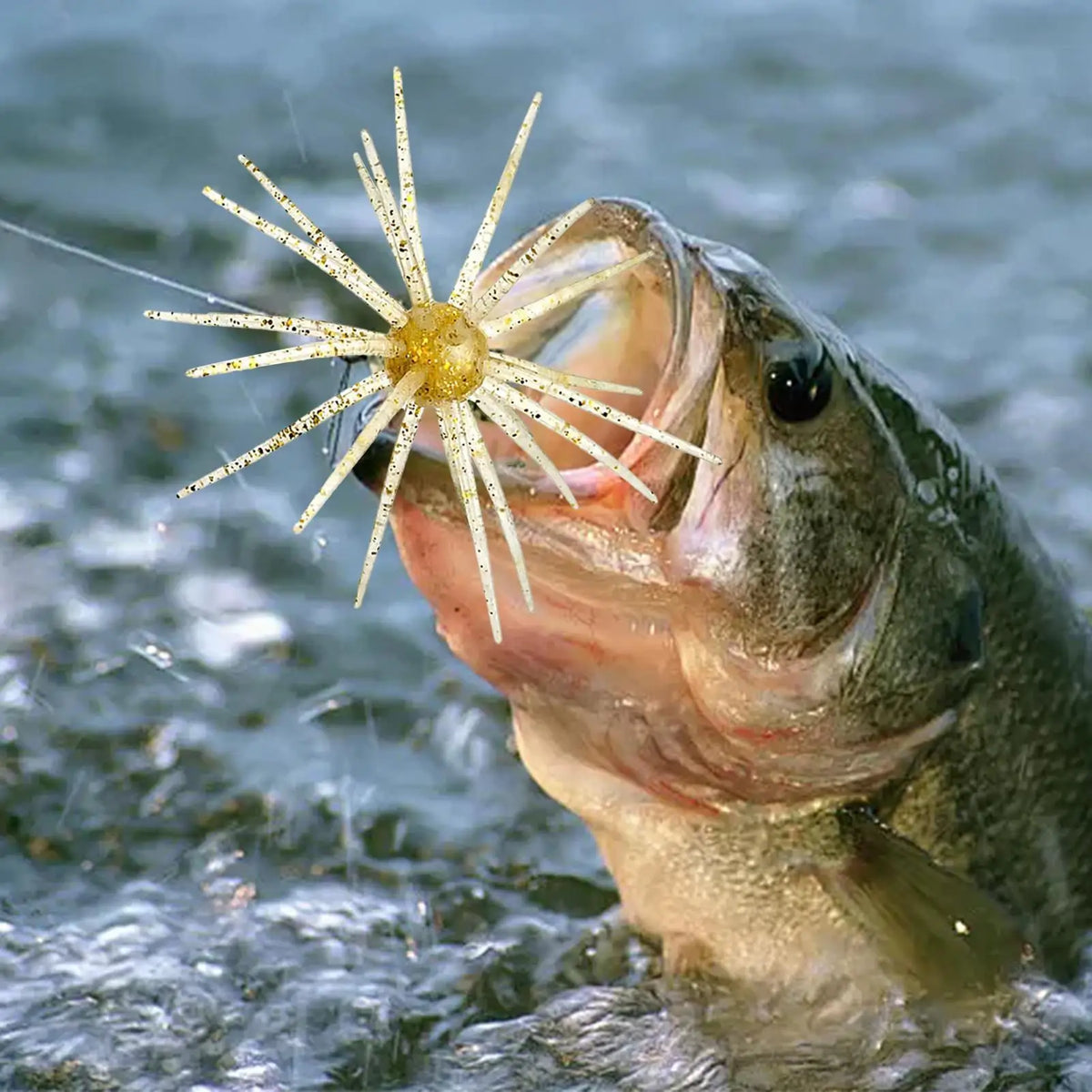 Realistic Sea Urchin Fishing Lure – Soft Silicone Bait