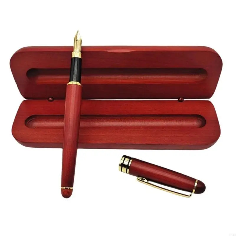 Maple Fountain & Gel Pen Set – Smooth Writing Gift Set