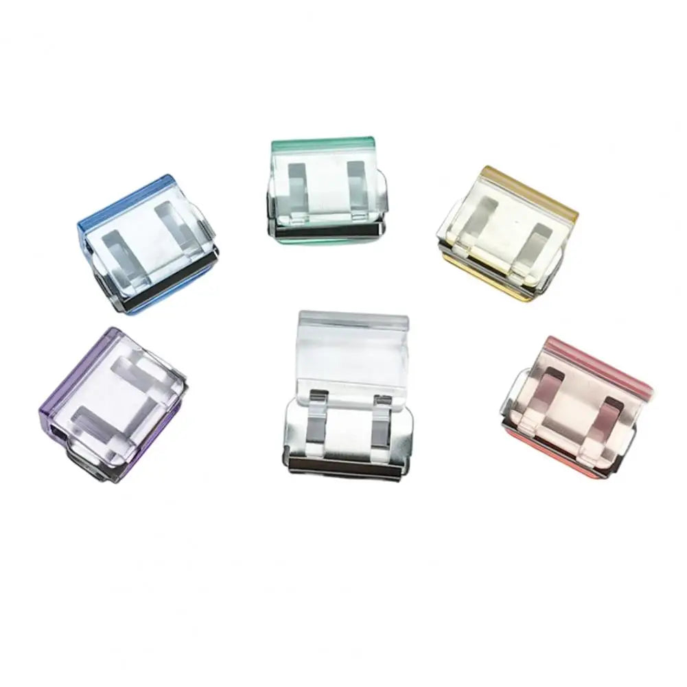 Transparent Push Clips with Storage Case | 20 or 40 Pcs