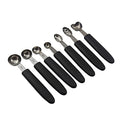 7-Piece Stainless Steel Melon Baller & Fruit Scoop Set
