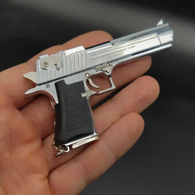 1:3 Scale Metal Desert Eagle Mini Model Keychain | Boys Gift