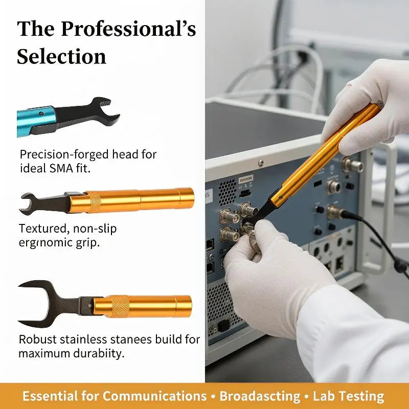 Precision Torque Wrench for RF Coax Connectors | Telecom Tool