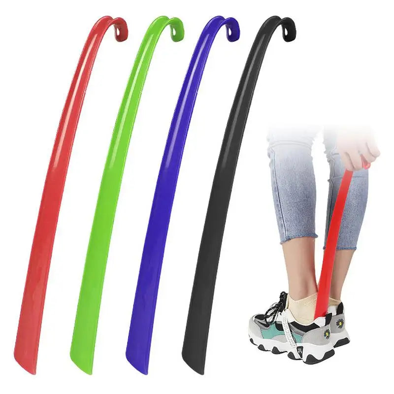 Long Flexible Shoe Horn 16.7" | Comfort Grip for All Ages