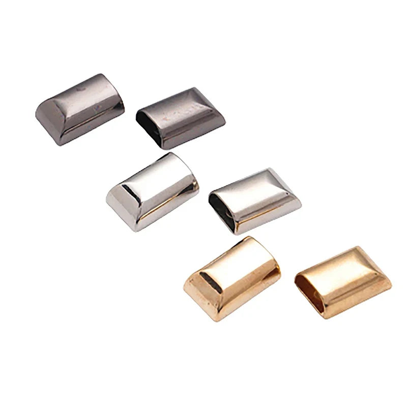 10Pcs Metal Zipper Tail Stoppers with Screw – DIY Sewing