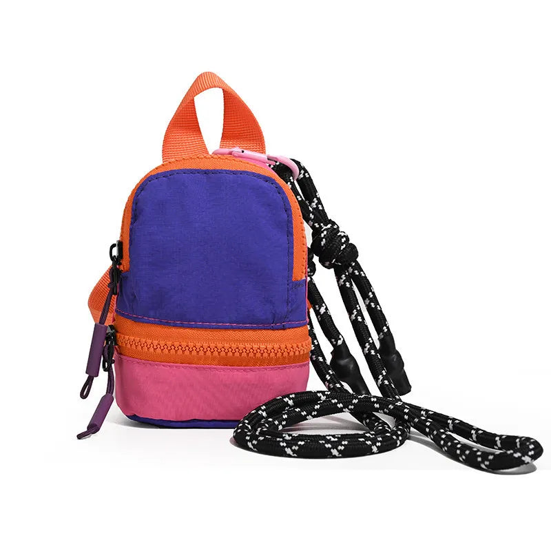 Nixie Mini Korean Neck Hanging Backpack – Key & Earphone Bag