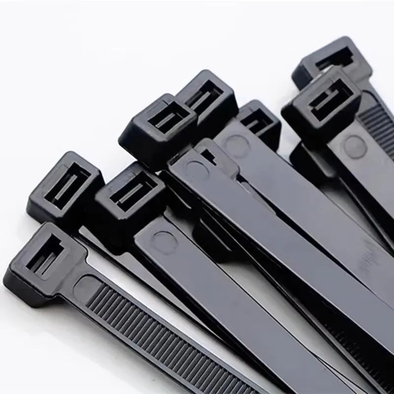 Nylon Cable Zip Ties Self-Locking – 100 or 1000 Pack