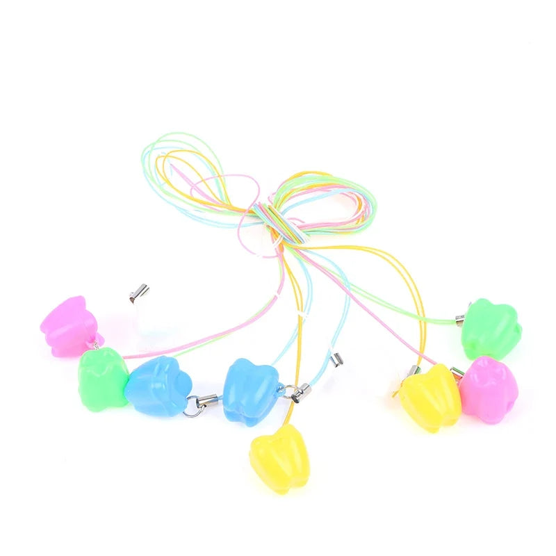10pcs Baby Milk Tooth Keepsake Storage Boxes – Colorful Set