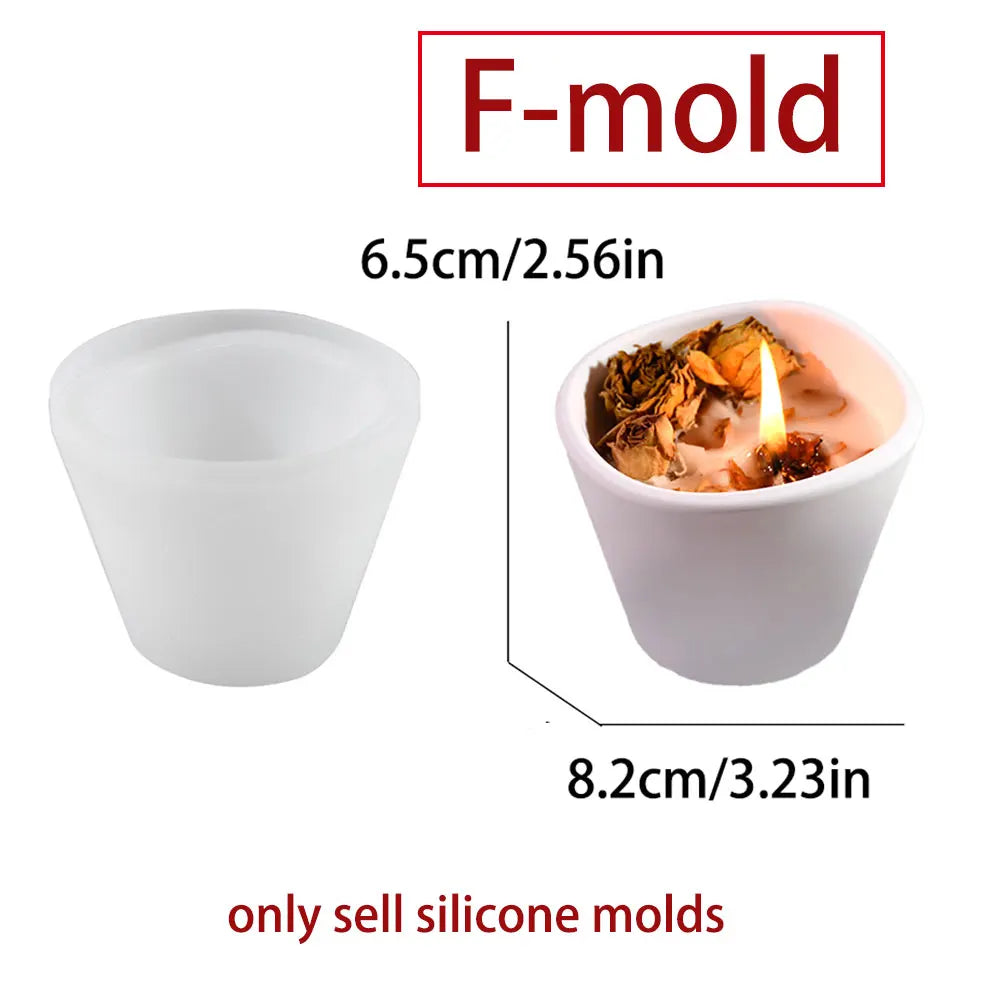 Wave Twisted Silicone Mold – Candle, Concrete & Gypsum Craft