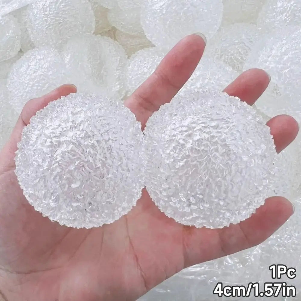 Transparent DIY Squeeze Ball Shell Fidget Toy with Lid – 2 Sizes