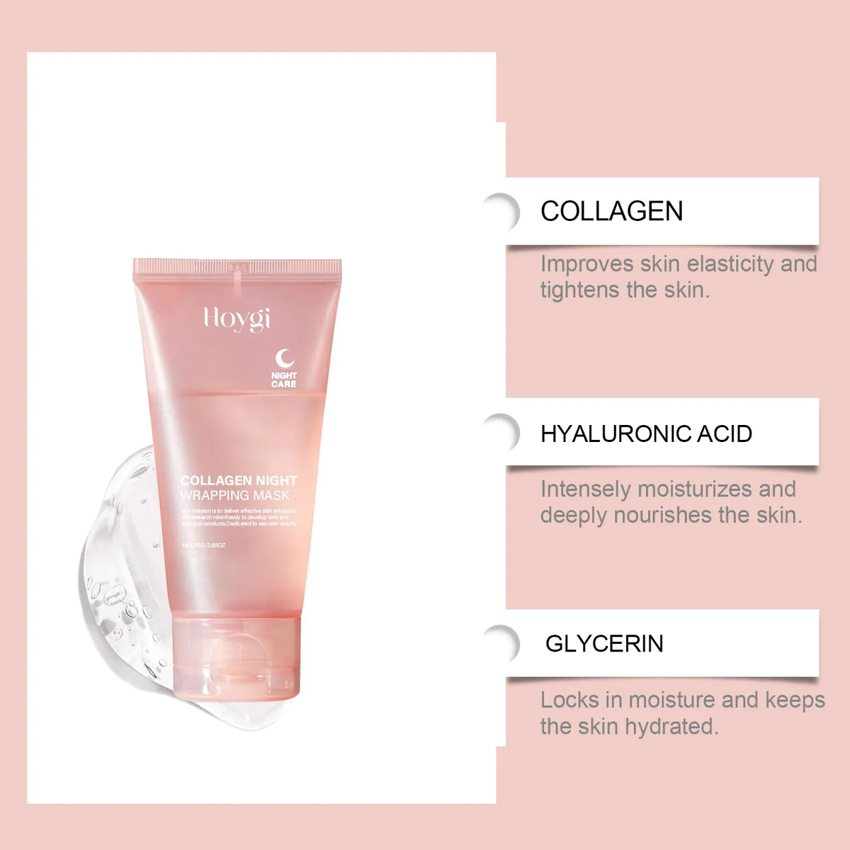 Jaysuing Collagen Peel-Off Facial Mask | Blackhead & Pore Care