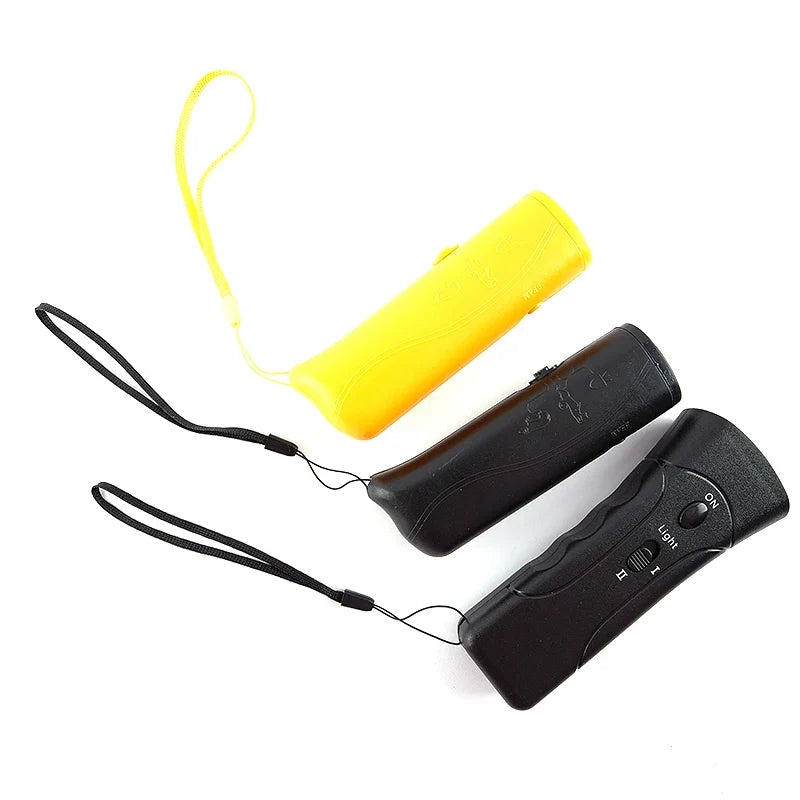 Ultrasonic Dog Bark Training Device with LED | No Battery