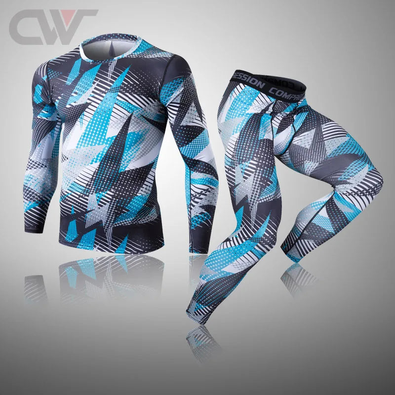 Men's Thermal Compression Base Layer Suit | Sport Tracksuit