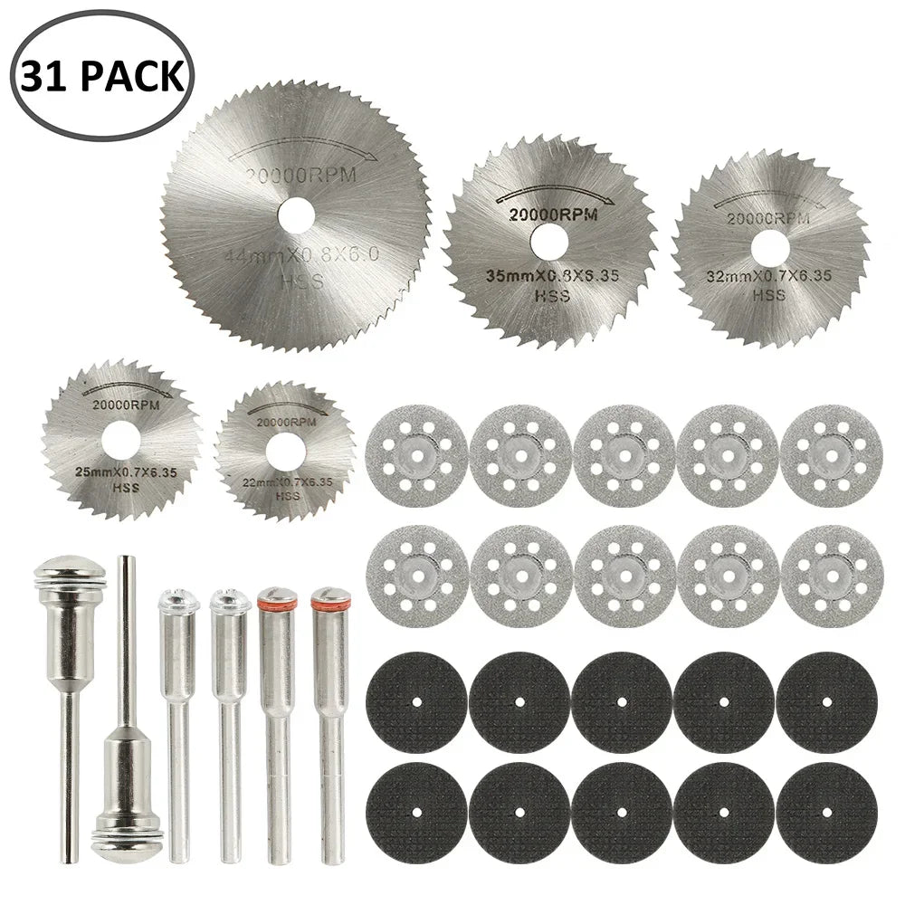 Mini Circular Saw Blade Set – Diamond Cutting & Grinding Discs