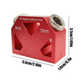 45-Degree Inclined Hole Locator Drilling Jig for Woodworking