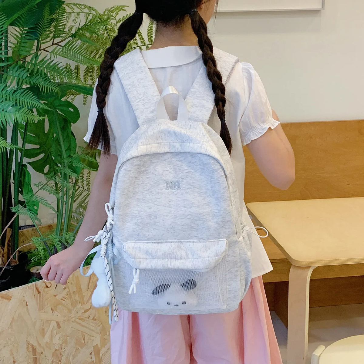Nixie Cartoon Backpack Women – Cute College School Bag