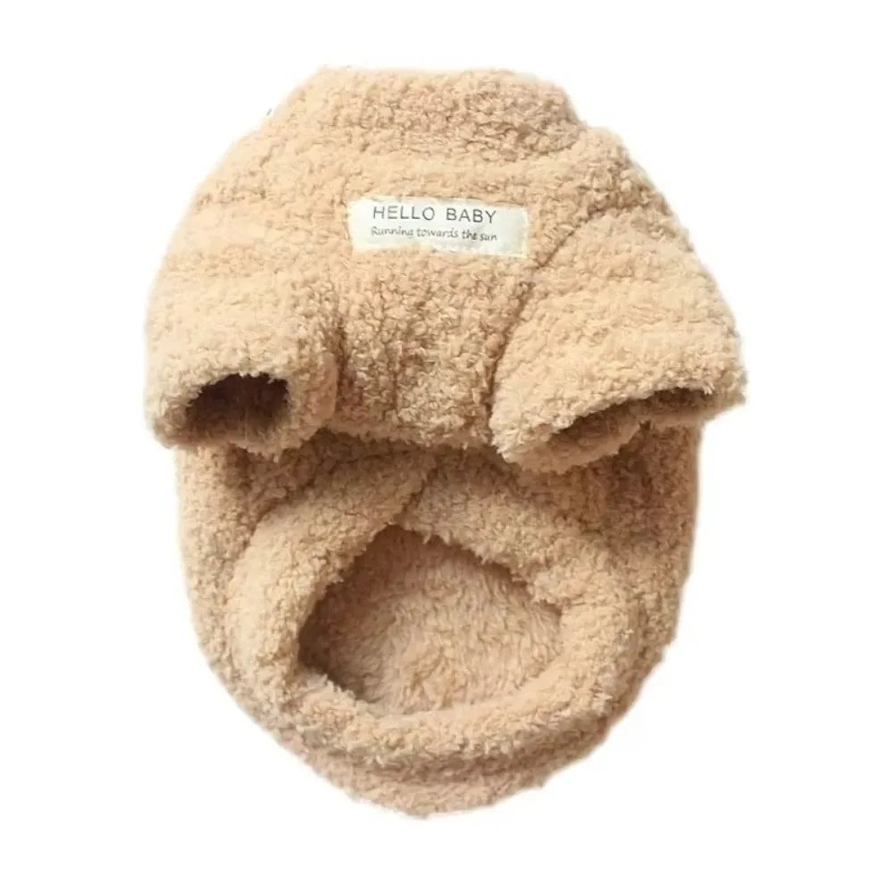 Winter Fleece Dog Sweater Coat for Small Dogs – S to XXL