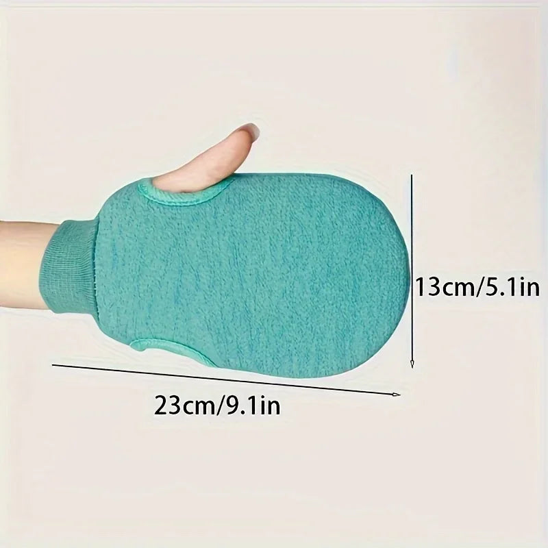 Exfoliating Scrub Gloves – Body Scrub Mitt for Shower & Spa