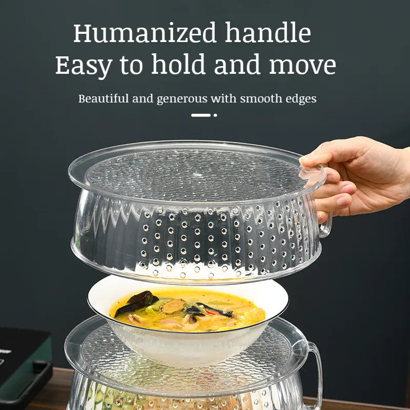 Transparent Multi-Layer Insulated Silicone Food Cover