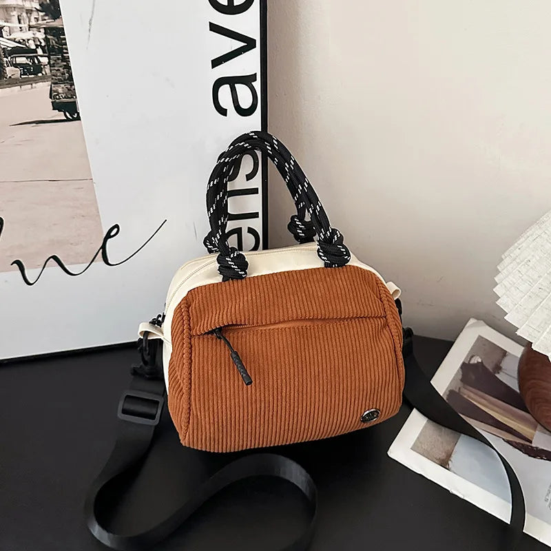 Women's Large Capacity Lightweight Nylon Shoulder Crossbody Bag