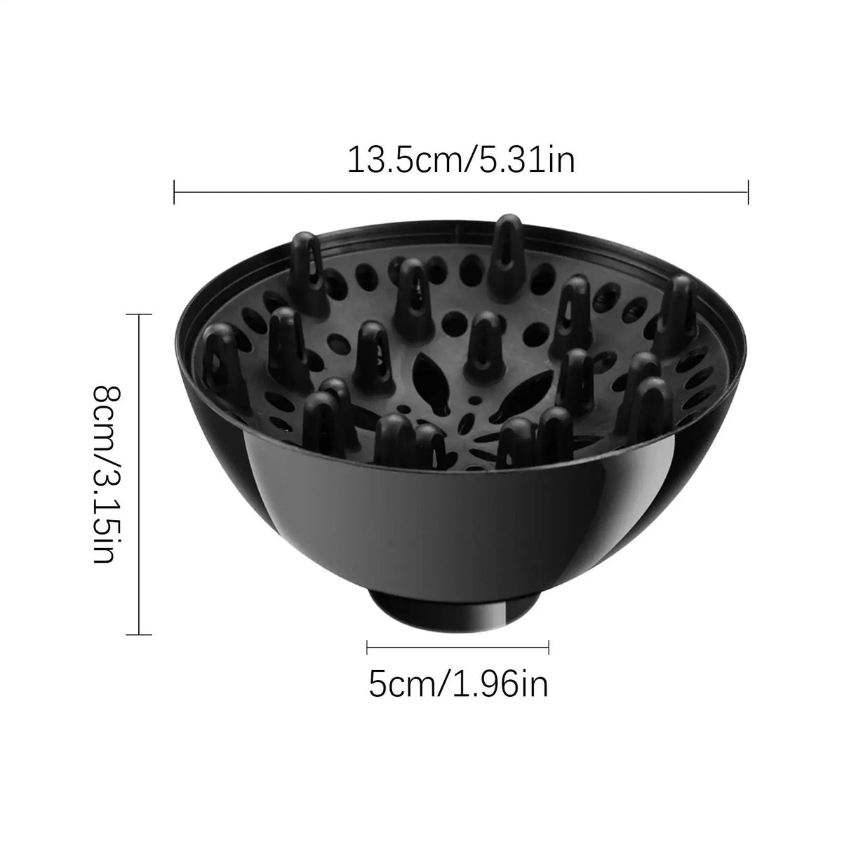 Universal Blow Dryer Comb Attachment – Lightweight Styling Nozzle
