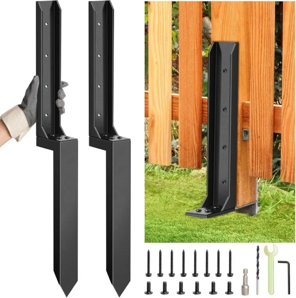 Metal Fence Ground Anchor Kit – Heavy-Duty Grounding Plug