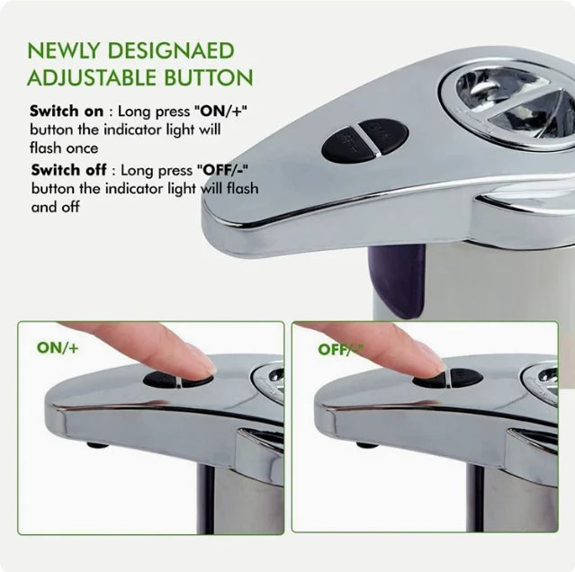 Touchless Automatic Soap Dispenser – Stainless Steel Sensor