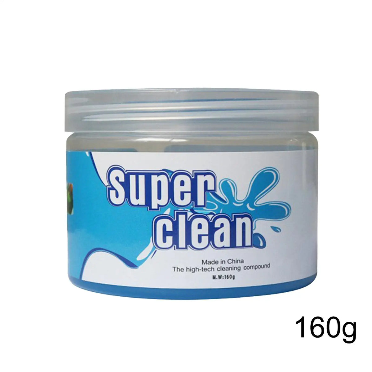 Car Dust Cleaning Gel – 160g Rubber Mud for Vents & Dashboard