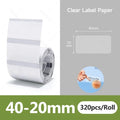 NiiMBOT Thermal Label Paper – Waterproof Self-Adhesive Stickers