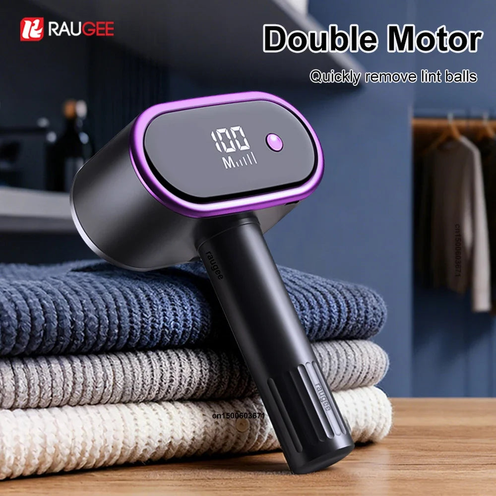 Raugee Electric Fabric Shaver – USB Rechargeable Lint Remover