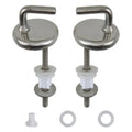 Stainless Steel Toilet Seat Hinge Kit – Universal Replacement