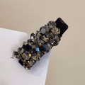Rhinestone Crystal Duckbill Hair Clip – Sparkling Acetate Hairpin
