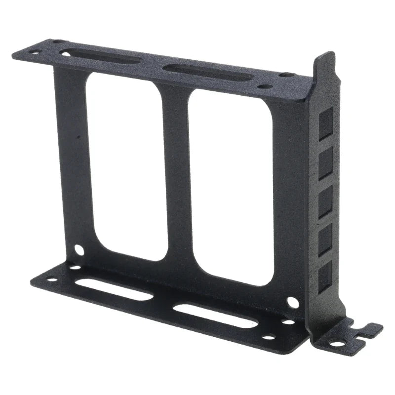 Ventilated 2.5" & 3.5" SSD HDD Metal Mounting Bracket for PC