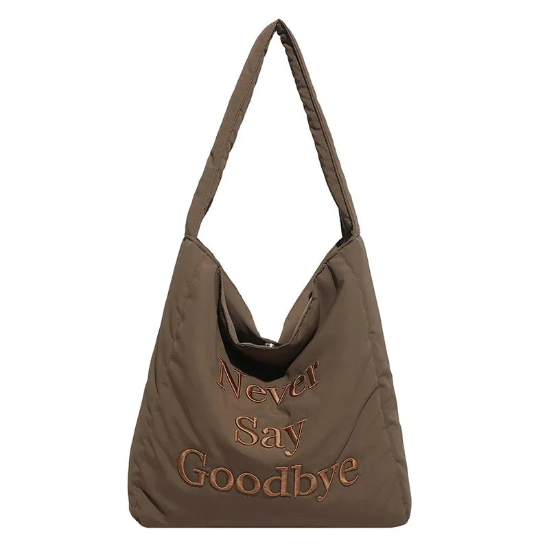 Women's Large Capacity Tote Bag – Lightweight Shoulder Handbag