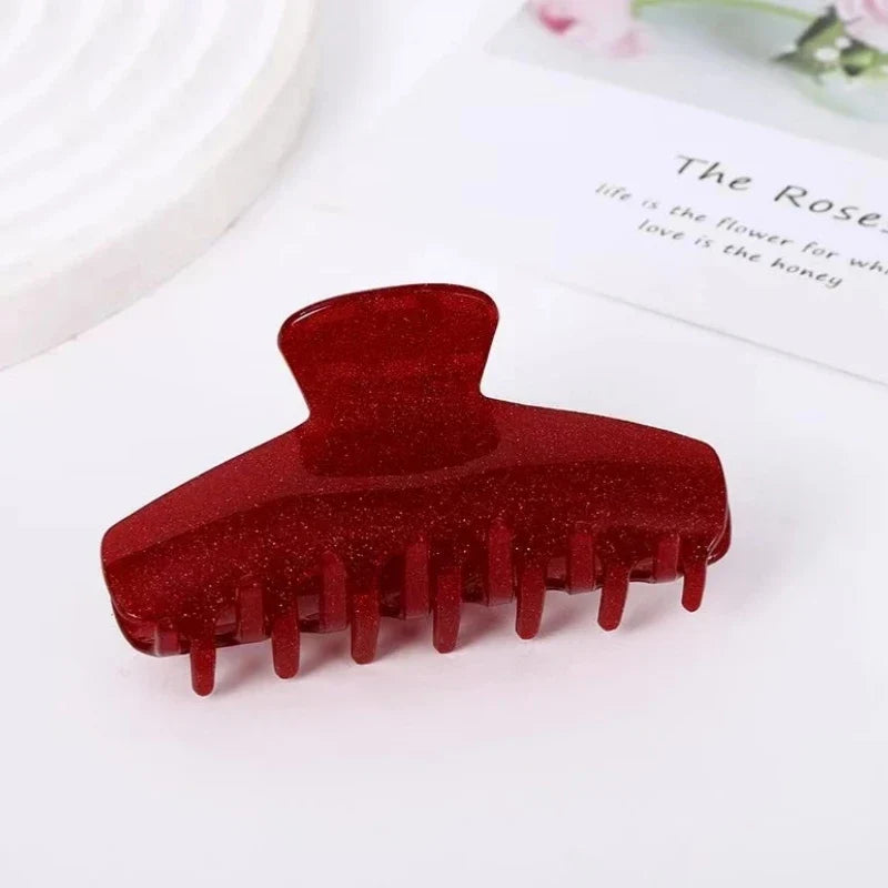 Large Shark Hair Clip – Elegant Vintage Korean Style Claw