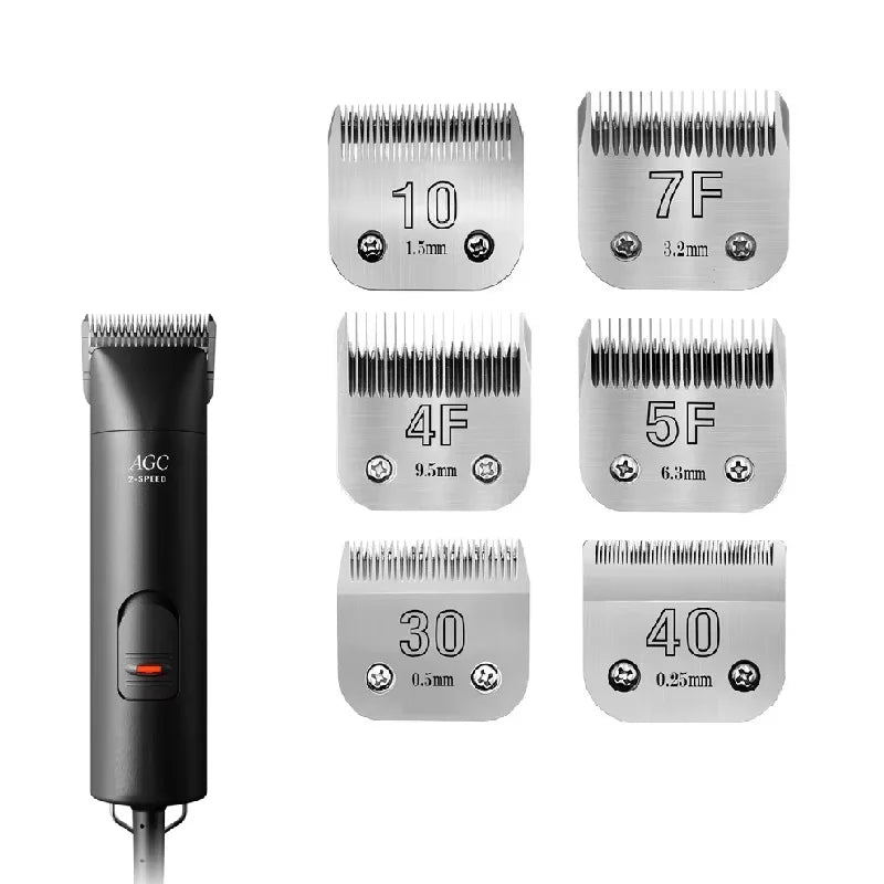 SHINON Pet Clipper Blades – Fits Andis, Oster A5 & Wahl KM