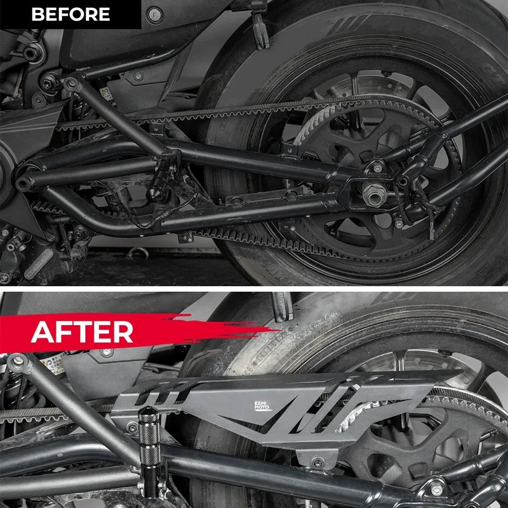Aluminium Belt Guard Cover for Sportster S RH1250 2021-2024