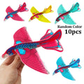 10-Pack Foam Glider Planes – DIY Flying Aircraft Science Toy