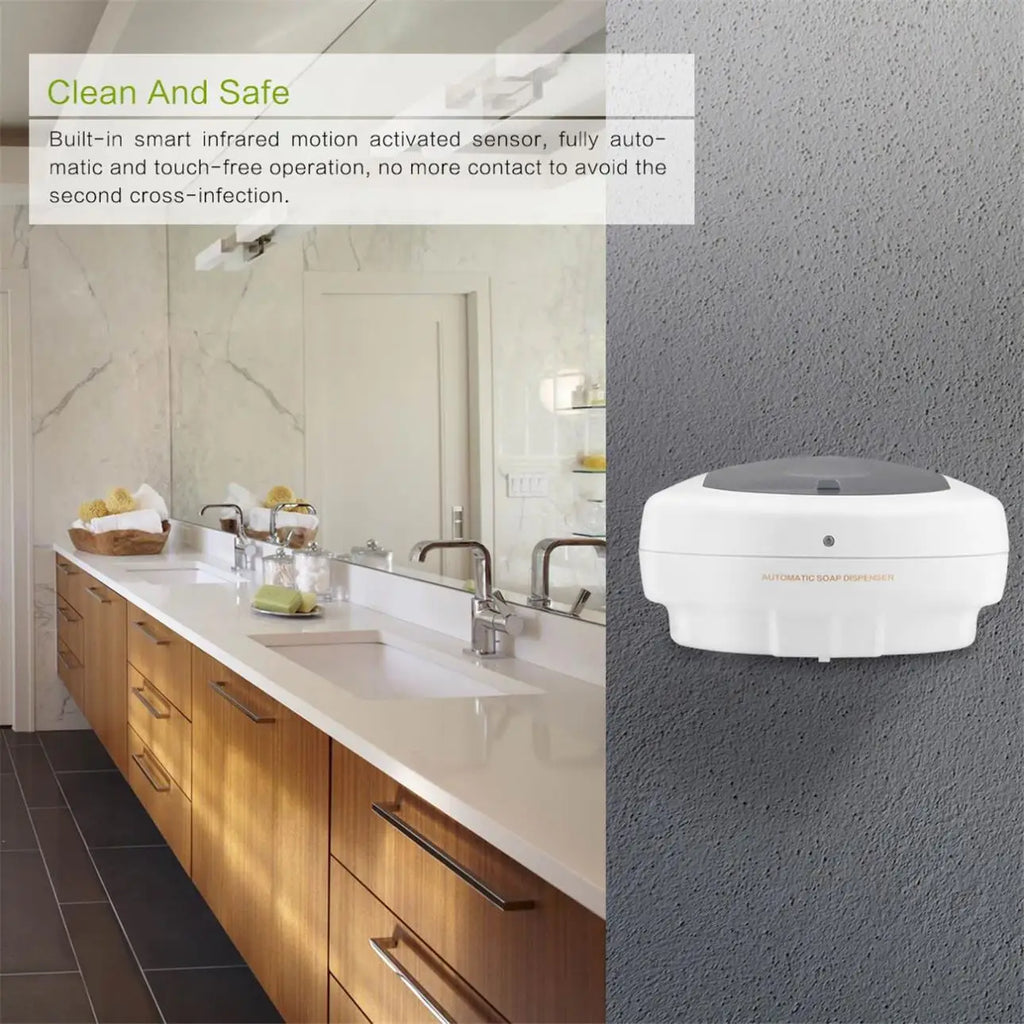 Automatic Touchless Foam Soap Dispenser 500ml Wall Mount
