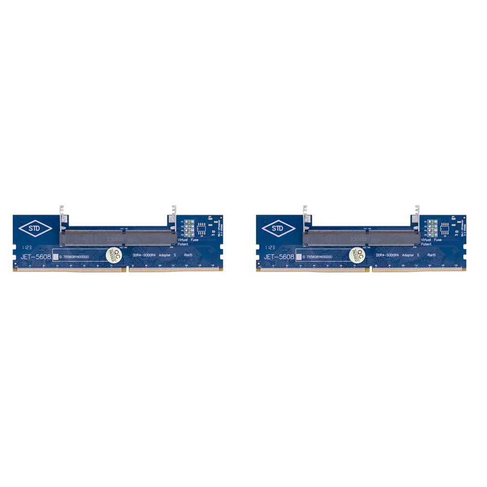 SO-DIMM to DIMM Adapter Card | DDR3 DDR4 DDR5 Laptop to Desktop