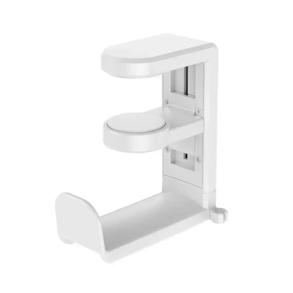 No-Drill Headphone Hanger Desk Stand with Cable Clips