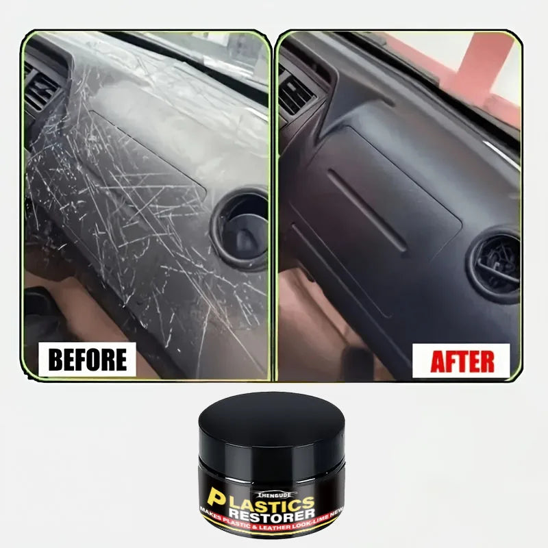Car Interior Scratch Repair Paste – Plastic Polish Wax 50g