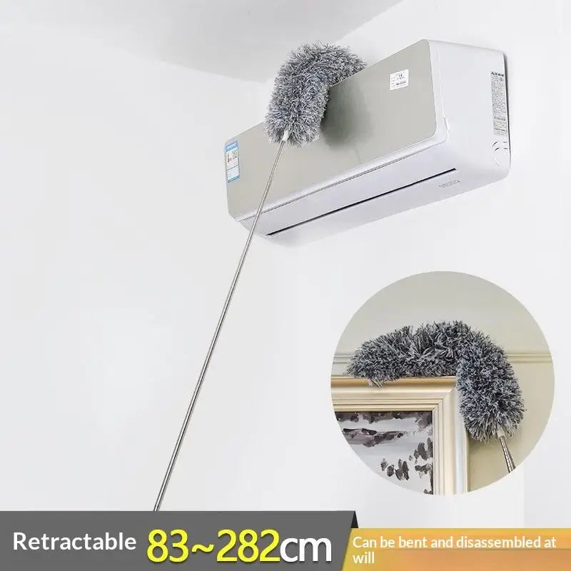 280CM Telescopic Microfiber Duster – Bendable Extendable Handle