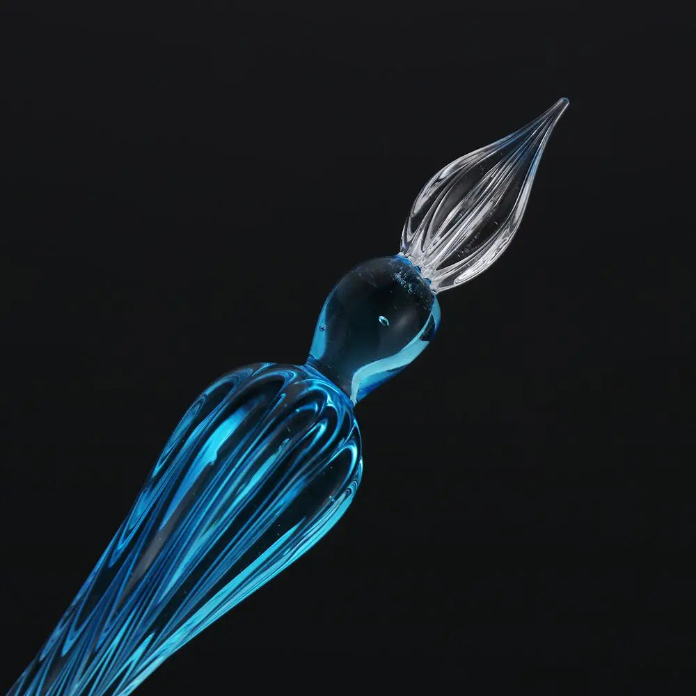 Vintage Glass Dip Pen for Calligraphy, Signature & Art