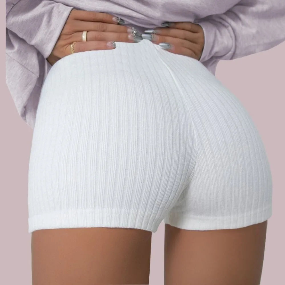 Women's High Waist Seamless Yoga Shorts | Gym Fitness