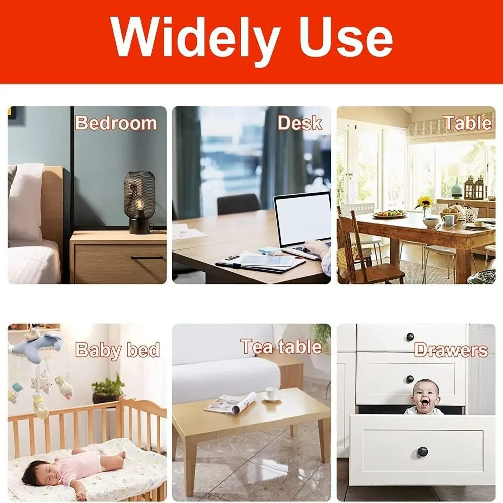 Transparent Corner Guard Strip – Self-Adhesive PVC Edge Protector