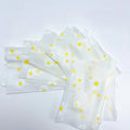 20PCS Daisy Zipper Bags – Reusable Dustproof Travel Storage