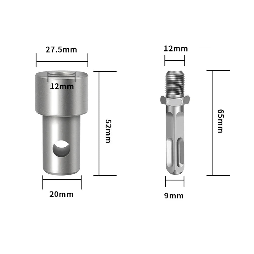 Earth Auger Drill Adapter – 4 Interface Types | Impact Wrench