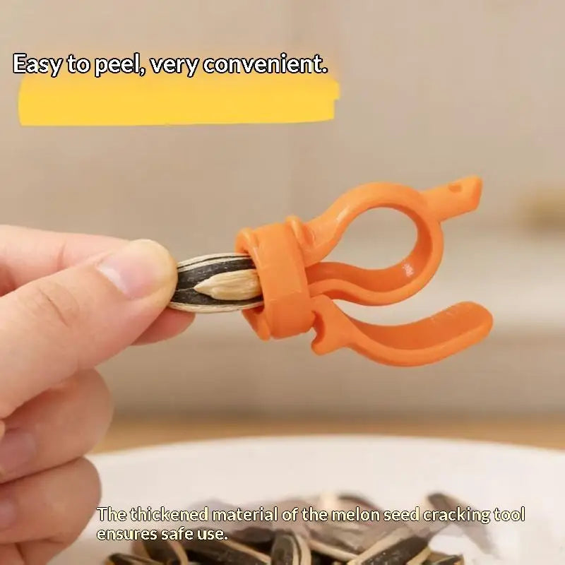 Sunflower Seed Cracker Pliers 2Pcs – Handheld Shell Peeler