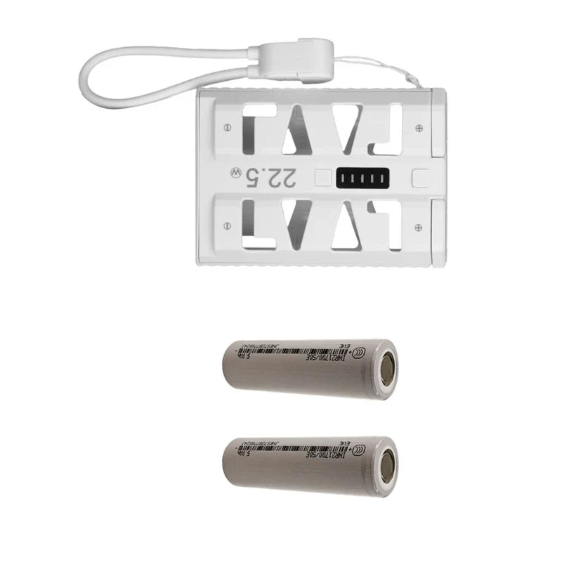 10000mAh Fast Charging Power Bank with Replaceable Batteries